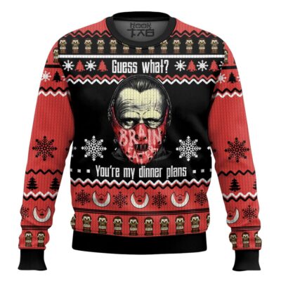 You're My Dinner Plans Hannibal Ugly Christmas Sweater