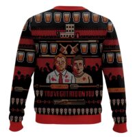 Hooktab You've Got Red On You Shaun Of The Dead Ugly Christmas Sweater