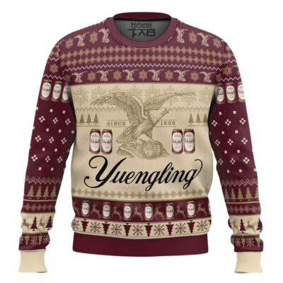 Yuengling American Lager Ugly Christmas Sweater