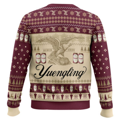 Hooktab Yuengling American Lager Ugly Christmas Sweater