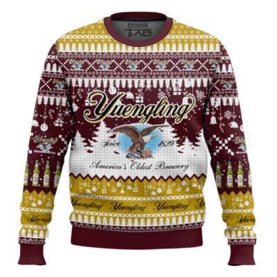 Yuengling America's Oldest Brews Ugly Christmas Sweater