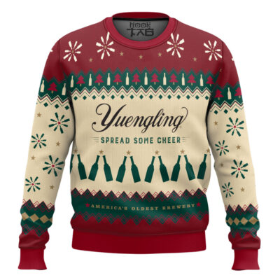 Yuengling Beer Speard Some Cheers Ugly Christmas Sweater