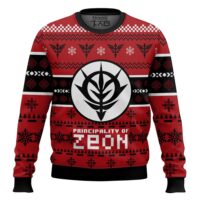 Hooktab Zeon The Gundam Ugly Christmas Sweater