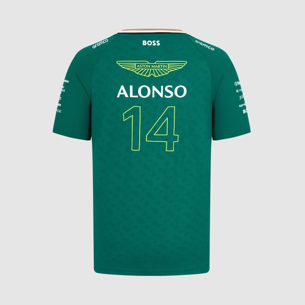 Kids 2024 Fernando Alonso Driver T-shirt Kids 2024 Fernando Alonso Driver T-shirt