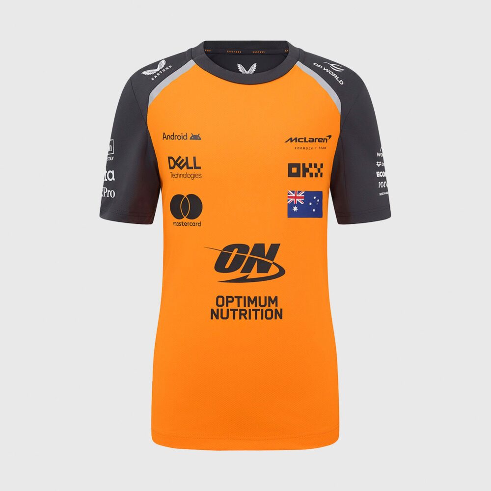 Kids 2025 Oscar Piastri Driver T-shirt Kids 2025 Oscar Piastri Driver T-shirt