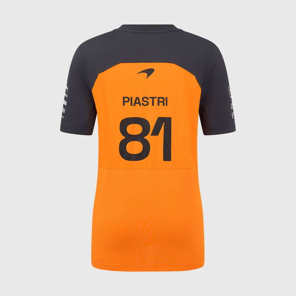 Kids 2025 Oscar Piastri Driver T-shirt Kids 2025 Oscar Piastri Driver T-shirt