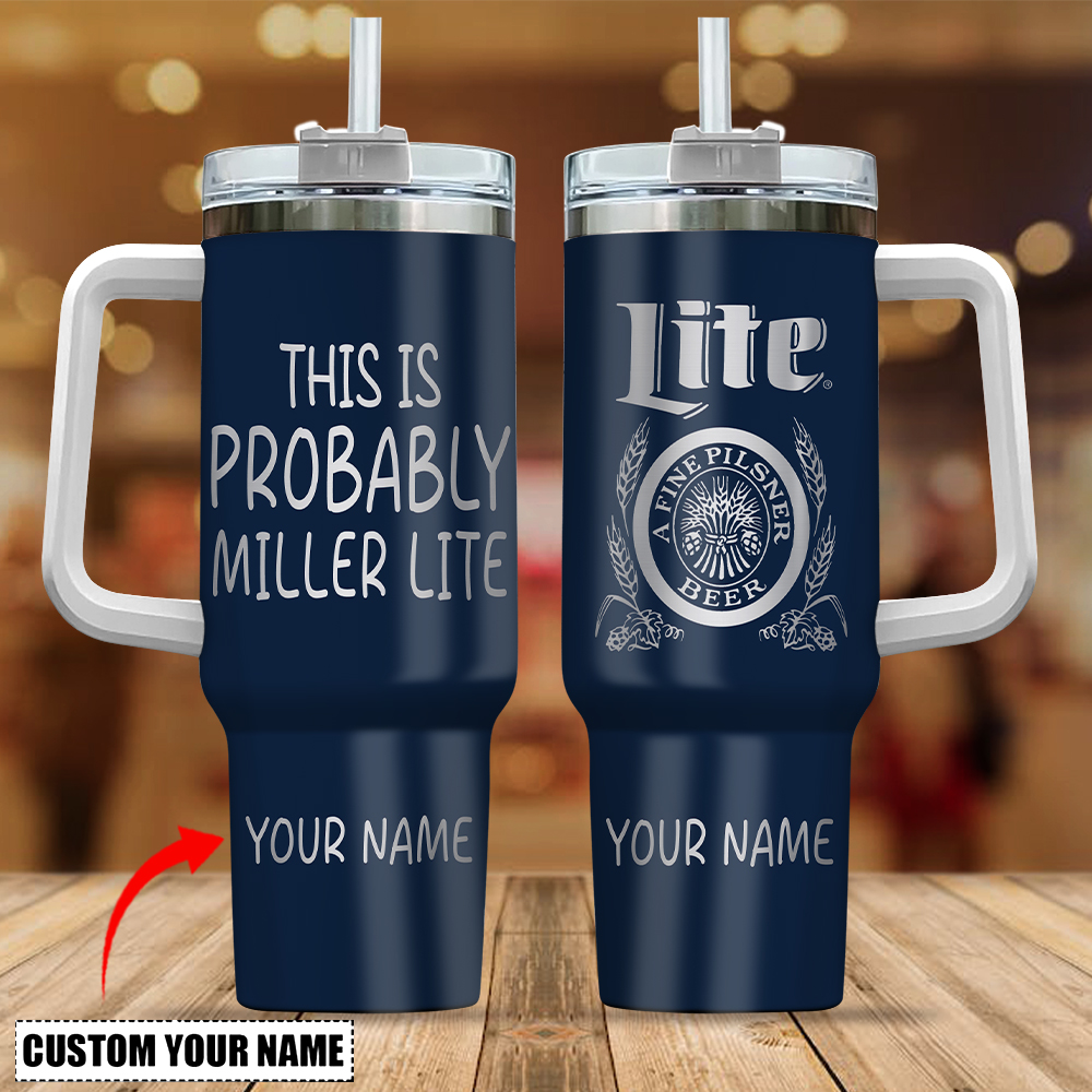 Miller Lite 40oz Tumbler
