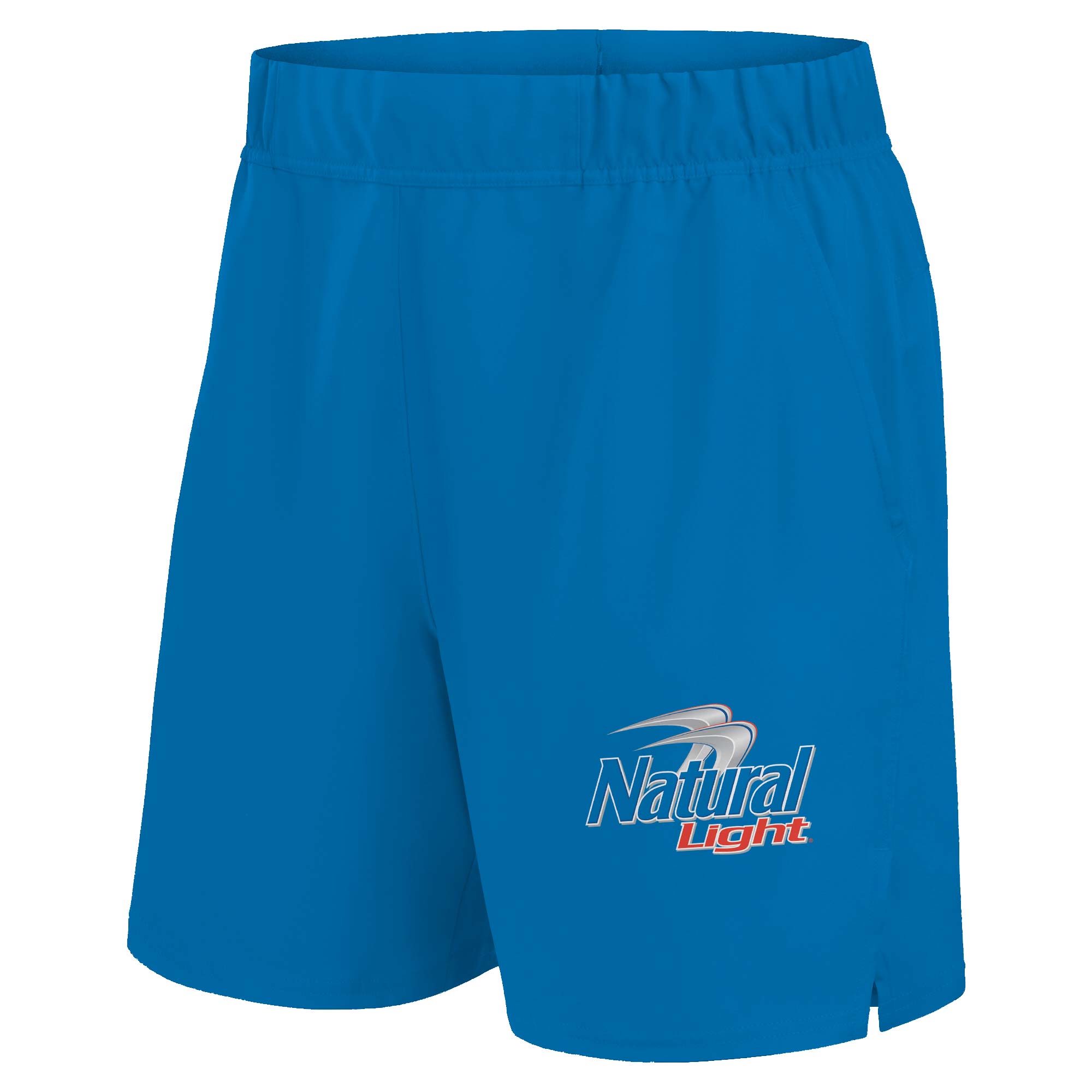 Natural Light Baseball Shorts – Blue