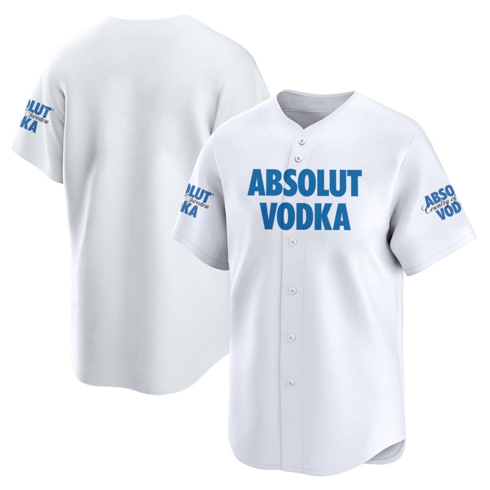 Personalized Absolut Vodka Baseball Jersey Personalized Absolut Vodka Baseball Jersey