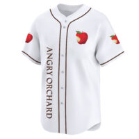 Personalized Angry Orchard White Baseball Jersey