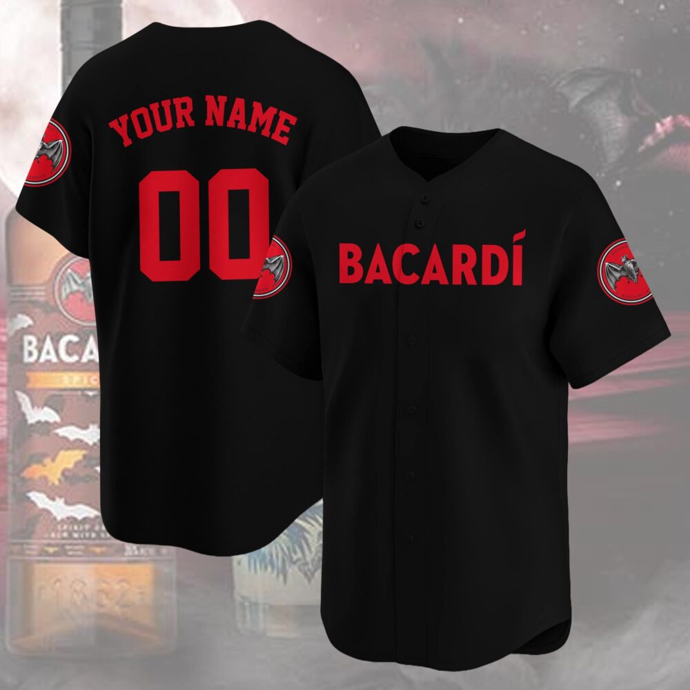 Personalized Bacardí Baseball Jersey Personalized Bacardí Baseball Jersey
