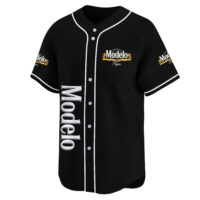 Personalized Black Modelo Negra Beer Baseball Jersey