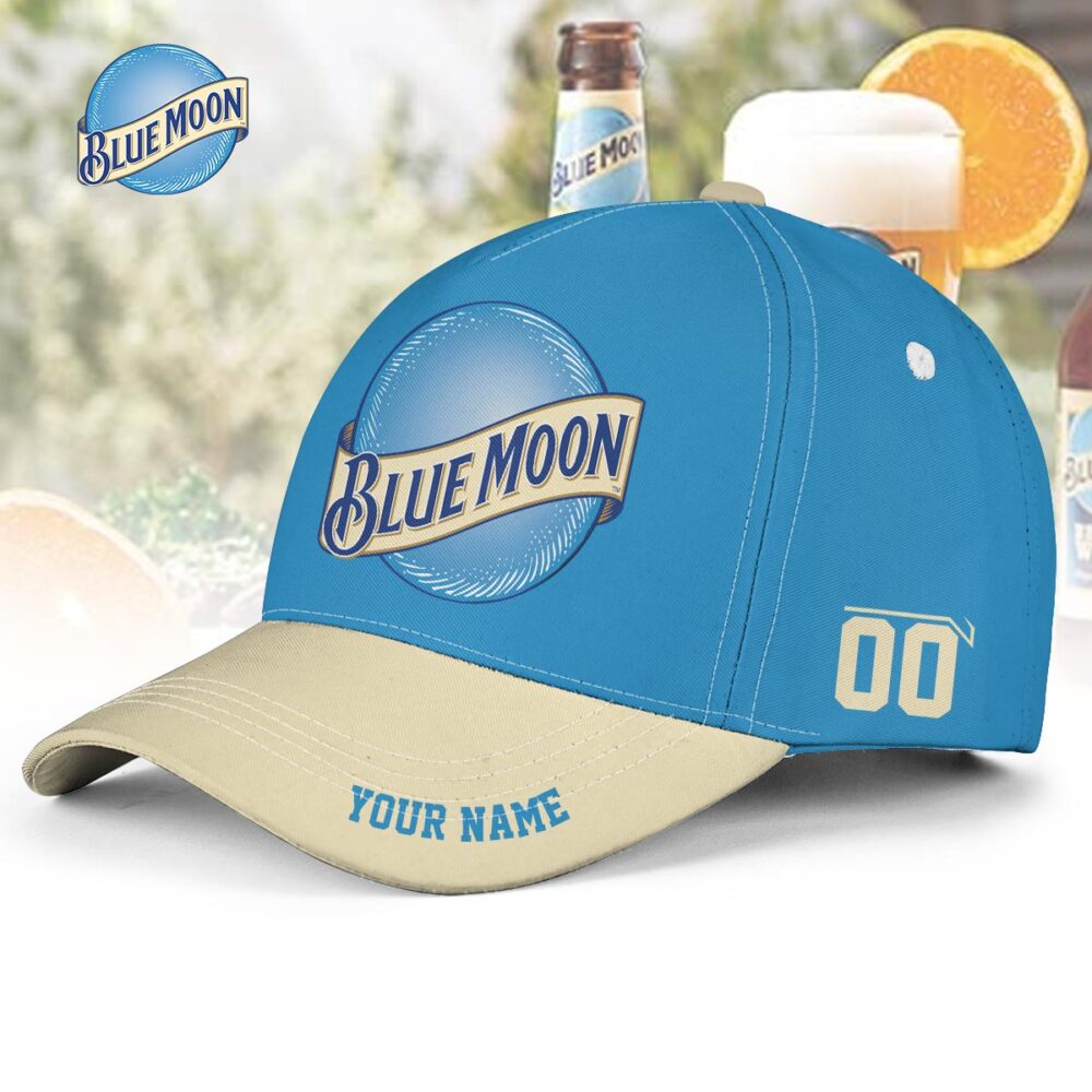 Personalized Blue Moon Classic Cap Personalized Blue Moon Classic Cap
