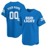 Personalized Bud Light Baseball Jersey
