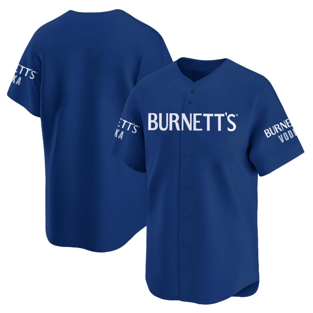 Personalized Burnett’s Baseball Jersey Personalized Burnett’s Baseball Jersey
