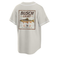 Personalized Busch Light Fishing Baseball Jersey