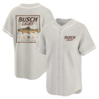 Personalized Busch Light Fishing Baseball Jersey