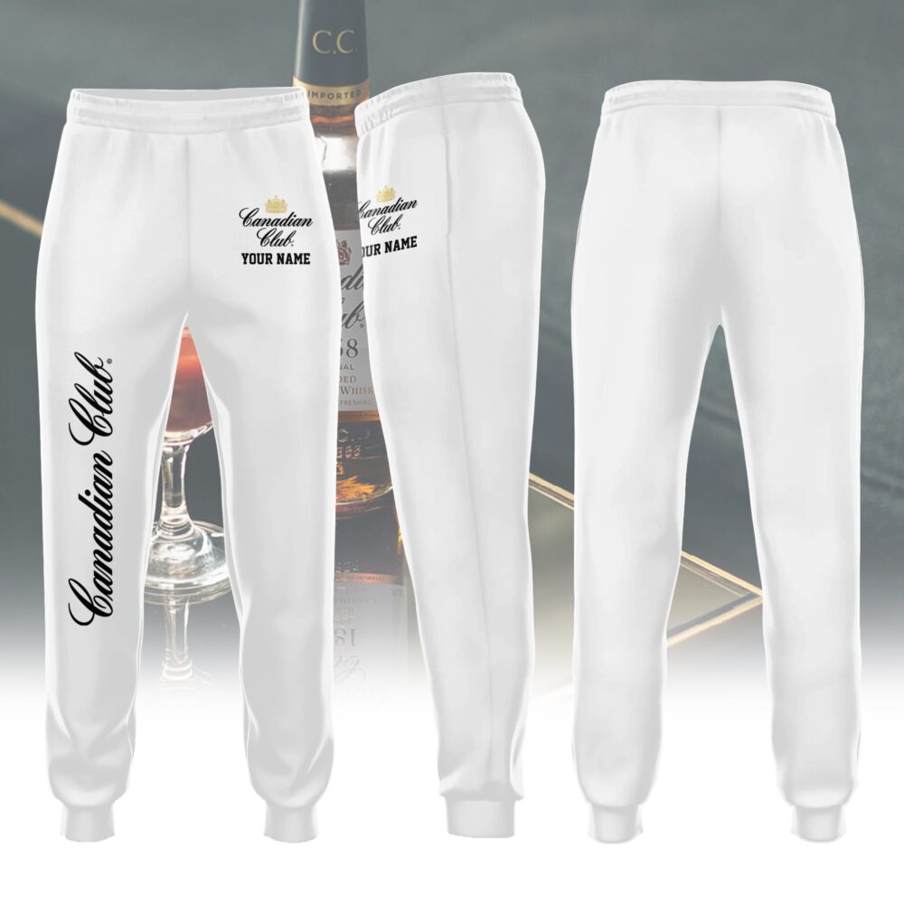 Personalized Canadian Club Sweatpants Personalized Canadian Club Sweatpants