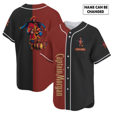 Personalized Captain Morgan Baseball Jersey