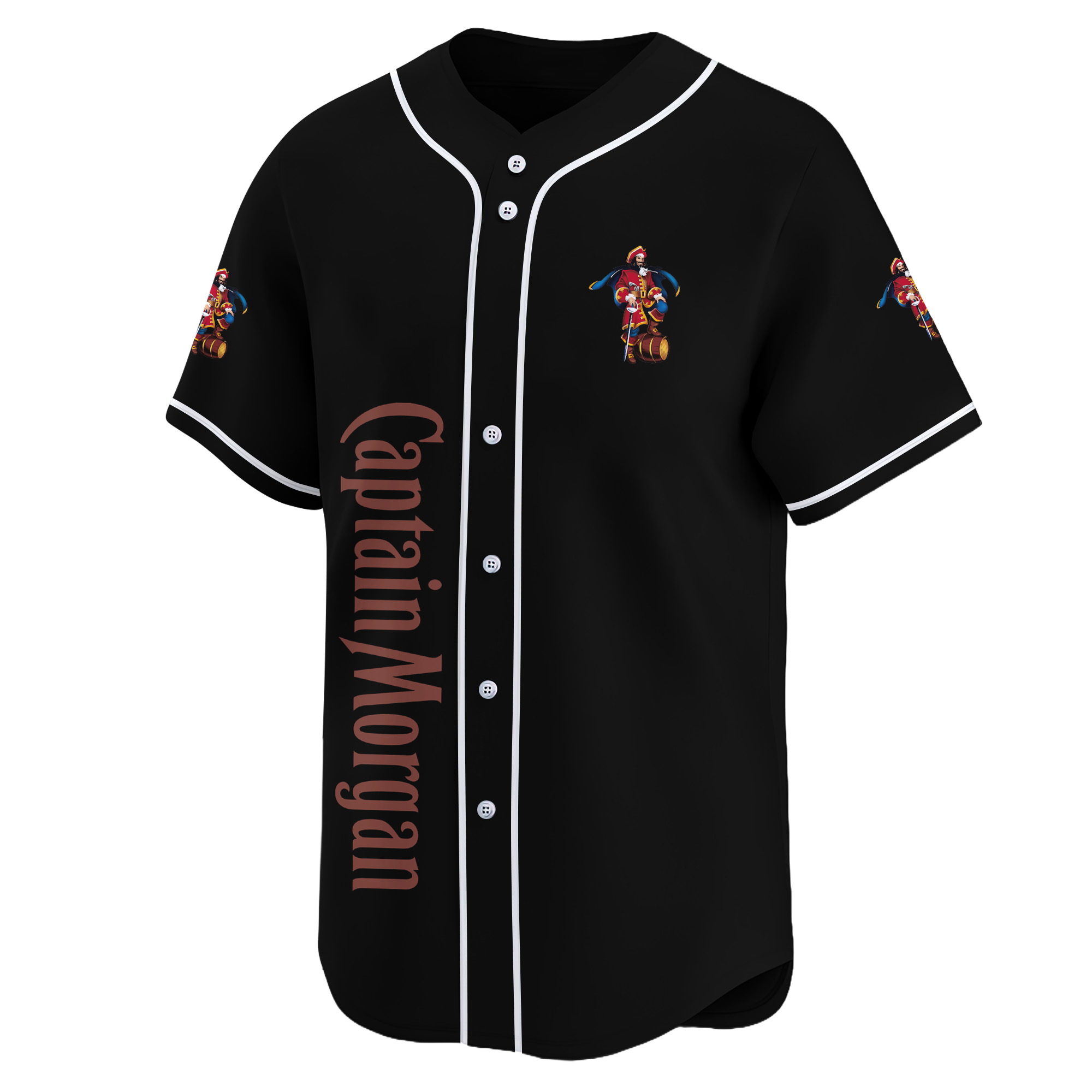 Personalized Captain Morgan Bring From The Devil Baseball Jersey