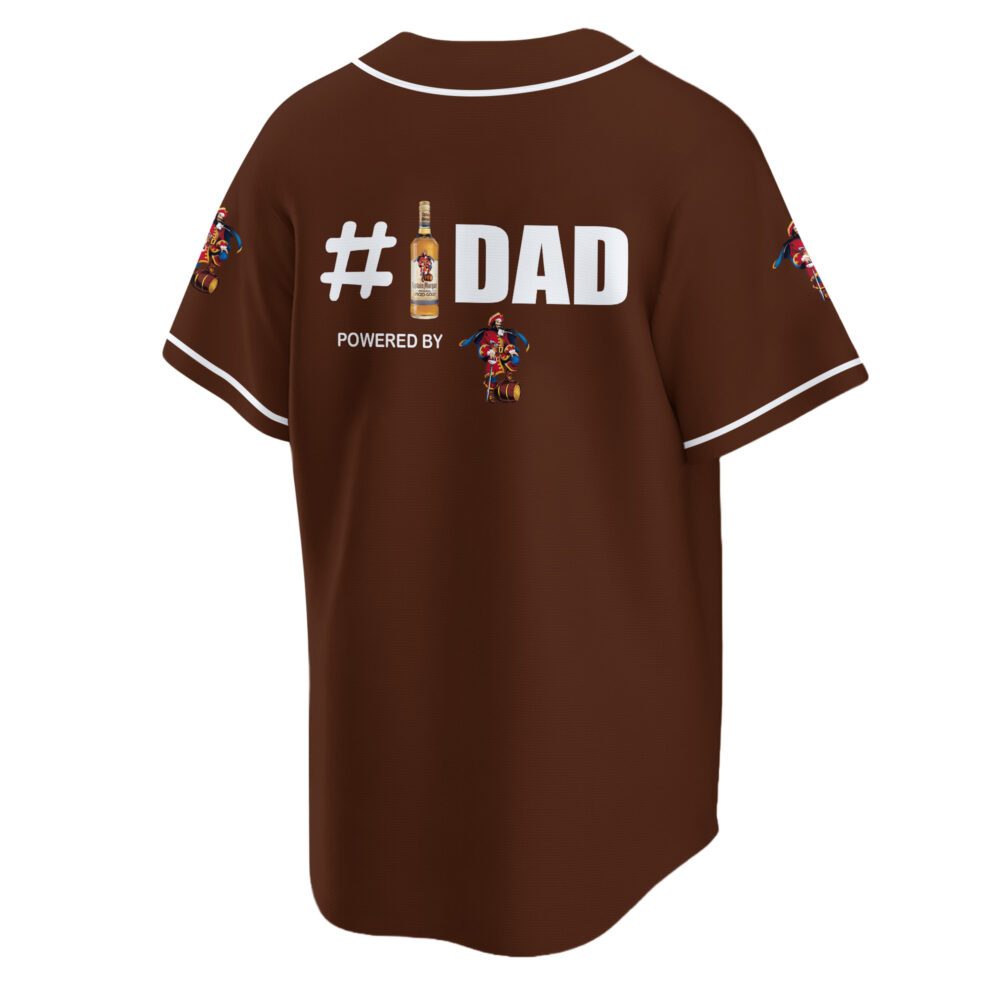Personalized Captain Morgan Happy Father's Day Baseball Jersey Personalized Captain Morgan Happy Father's Day Baseball Jersey