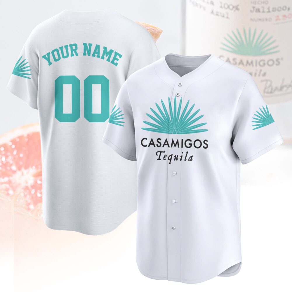 Personalized Casamigos Baseball Jersey Personalized Casamigos Baseball Jersey