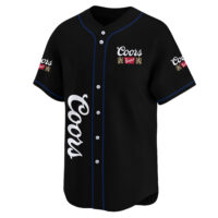 Personalized Coors Banquet American Flag Baseball Jersey