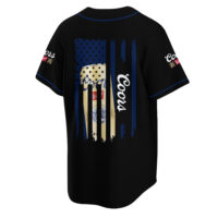 Personalized Coors Banquet American Flag Baseball Jersey