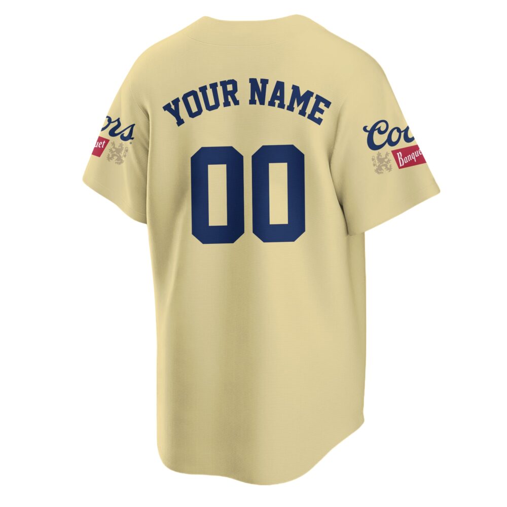 Personalized Coors Banquet Baseball Jersey Personalized Coors Banquet Baseball Jersey