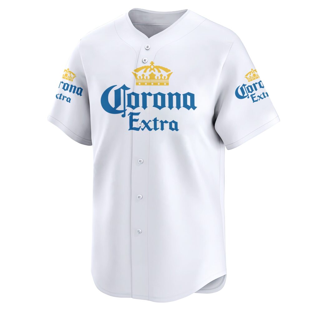 Personalized Corona Extra Baseball Jersey Personalized Corona Extra Baseball Jersey