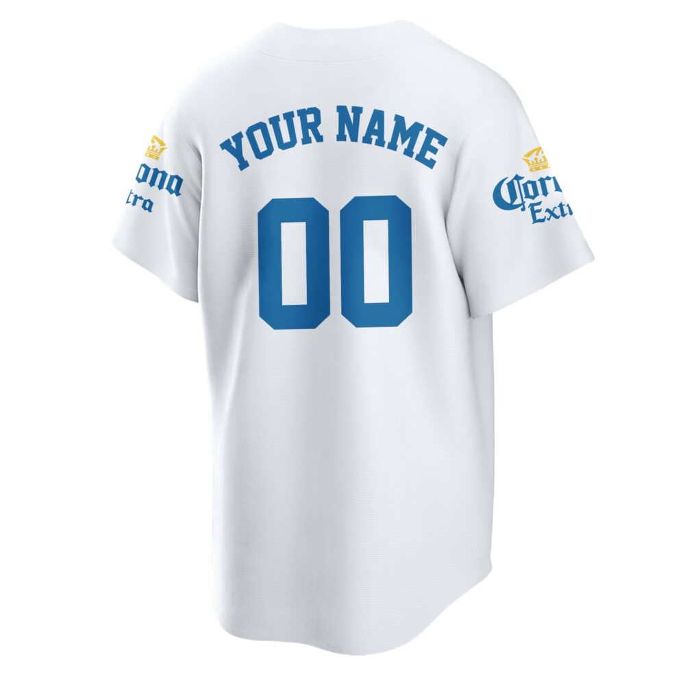 Personalized Corona Extra Baseball Jersey Personalized Corona Extra Baseball Jersey