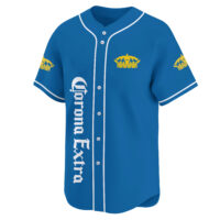 Personalized Corona Extra Live Like A King Baseball Jersey