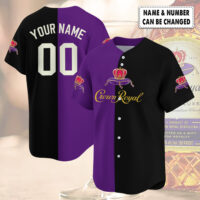 Personalized Crown Royal Baseball Jersey