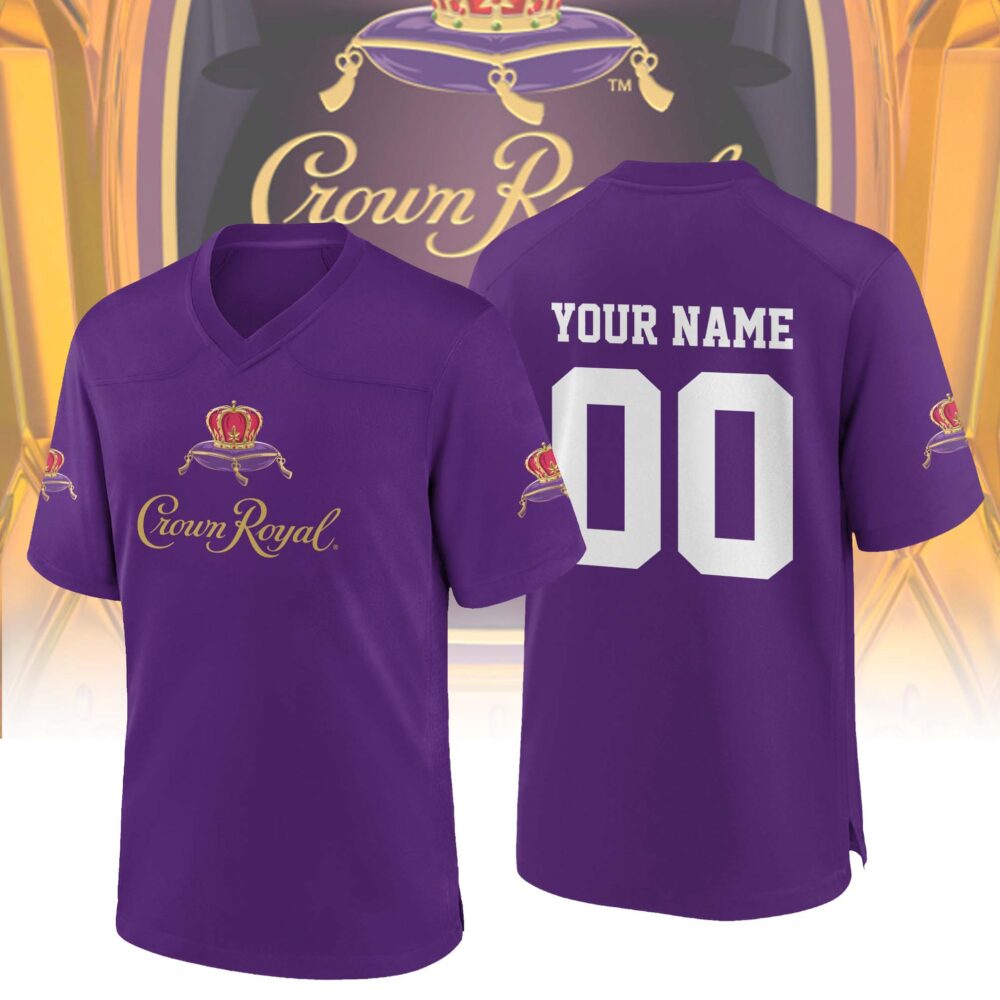 Personalized Crown Royal Football Jersey Personalized Crown Royal Football Jersey