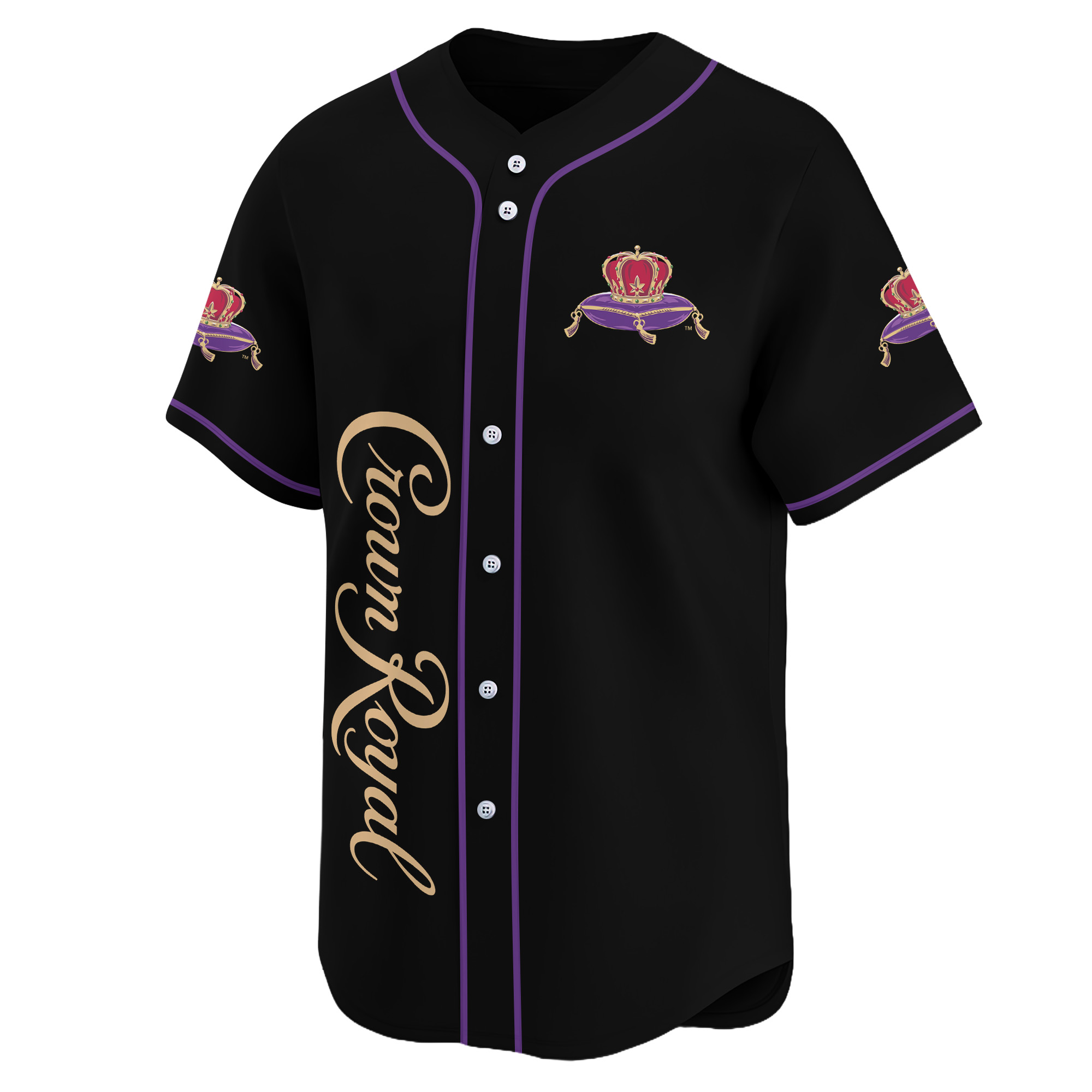 Personalized Crown Royal Of Gnome Baseball Jersey