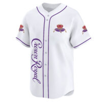 Personalized Crown Royal White Baseball Jersey