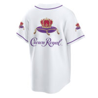 Personalized Crown Royal White Baseball Jersey