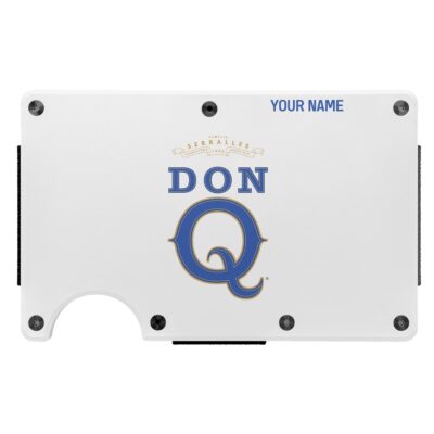 Personalized Don Q Metal Card Holder