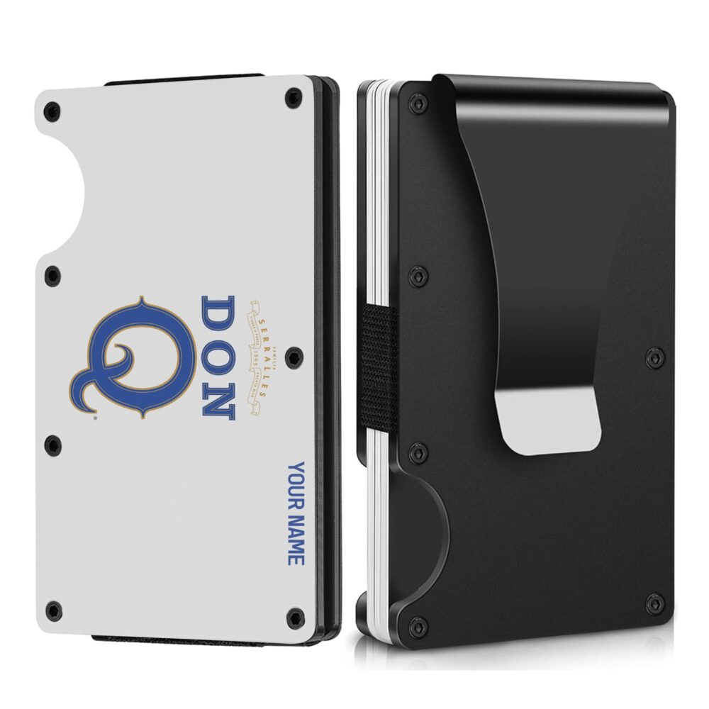 Personalized Don Q Metal Card Holder Personalized Don Q Metal Card Holder