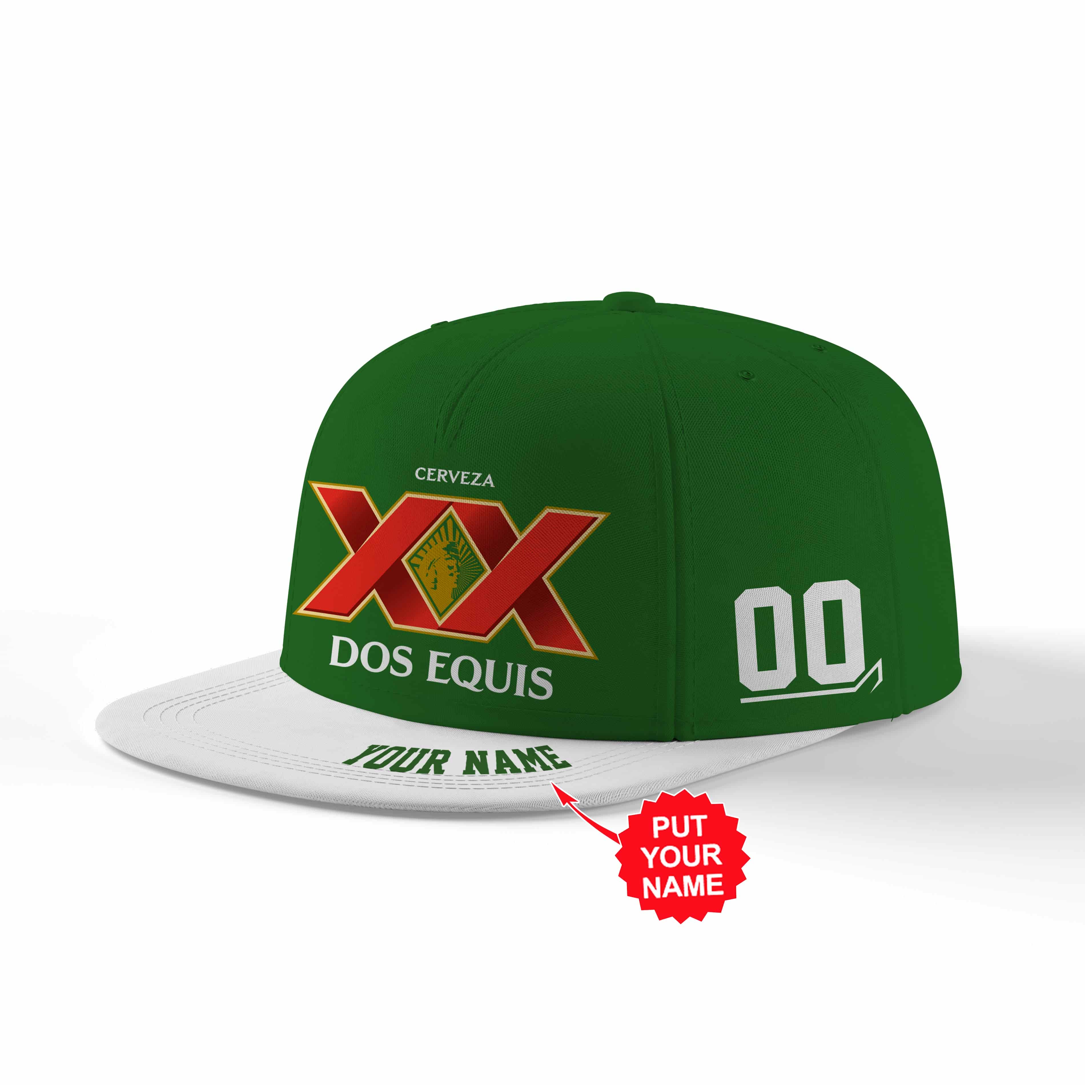 Personalized Dos Equis Snapback Hat