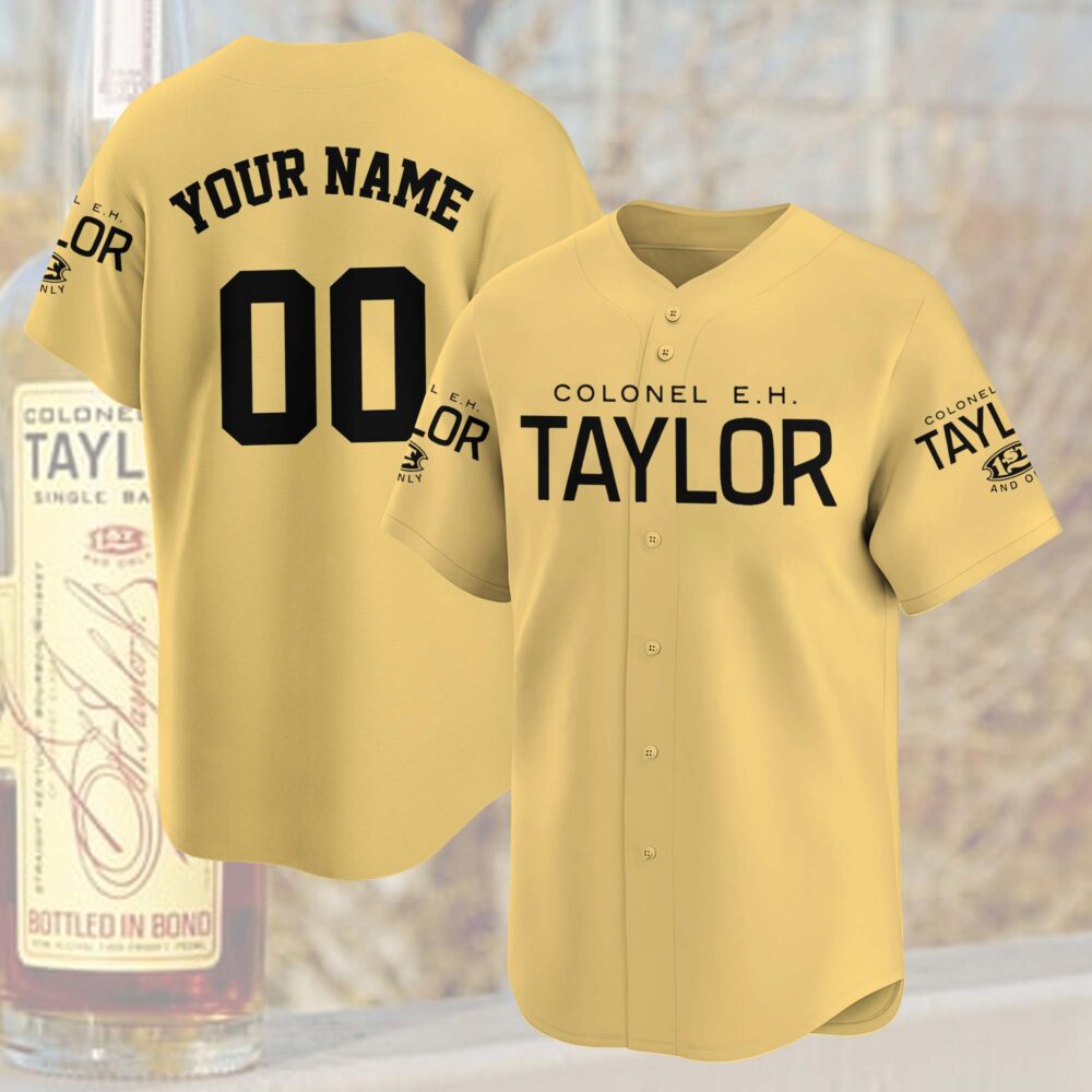 Personalized E.H. Taylor Baseball Jersey Personalized E.H. Taylor Baseball Jersey