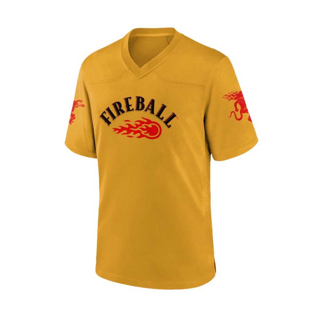 Personalized Fireball Football Jersey Personalized Fireball Football Jersey