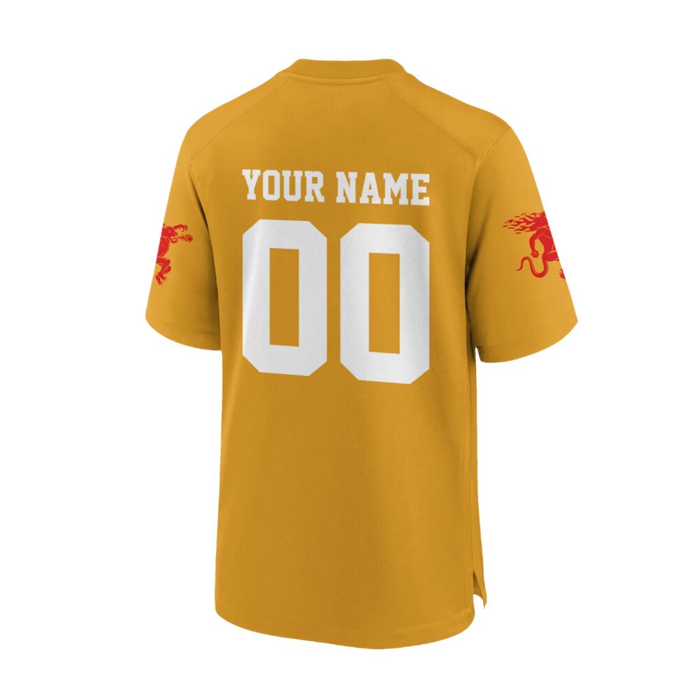 Personalized Fireball Football Jersey Personalized Fireball Football Jersey