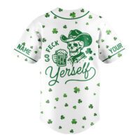 Personalized "Go Feck Yourself" St. Patrick's Day, Baseball Jersey