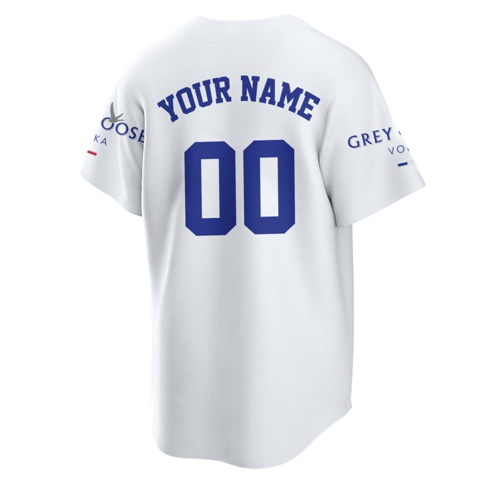 Personalized Grey Goose Baseball Jersey Personalized Grey Goose Baseball Jersey