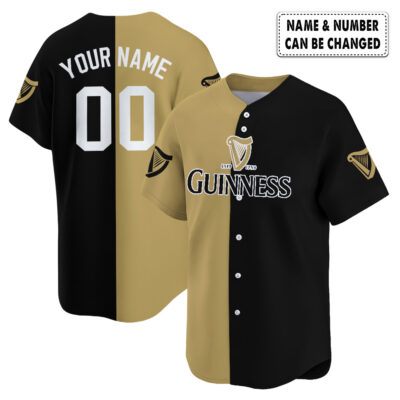 Personalized Guinness Baseball Jersey