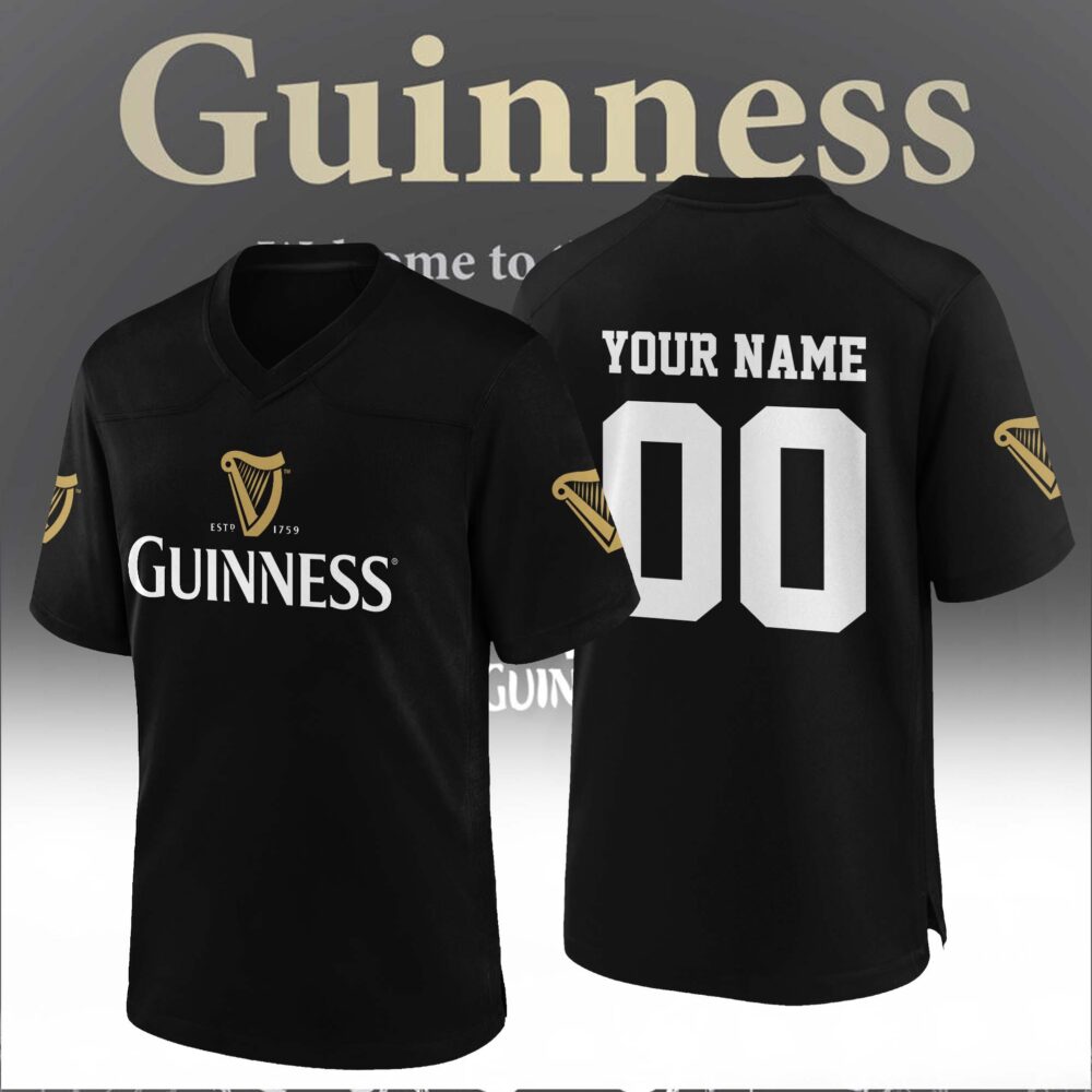 Personalized Guinness Football Jersey Personalized Guinness Football Jersey