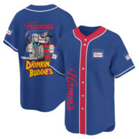 Personalized Hamm's Halloween Freddy Krueger Baseball Jersey
