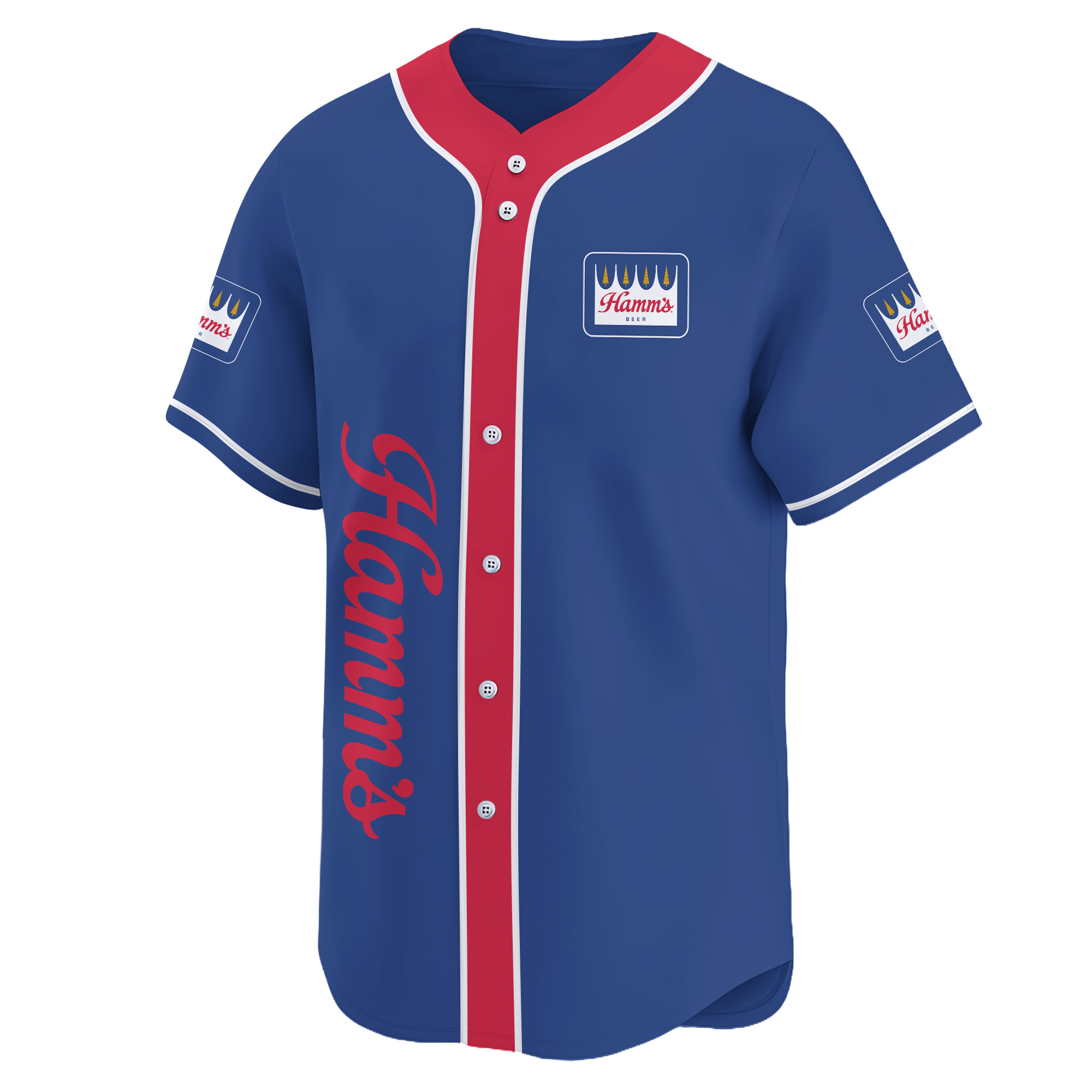 Personalized Hamm’s Halloween Freddy Krueger Baseball Jersey