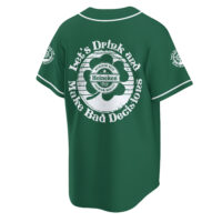 Personalized Heineken St Patrick's Day Baseball Jersey